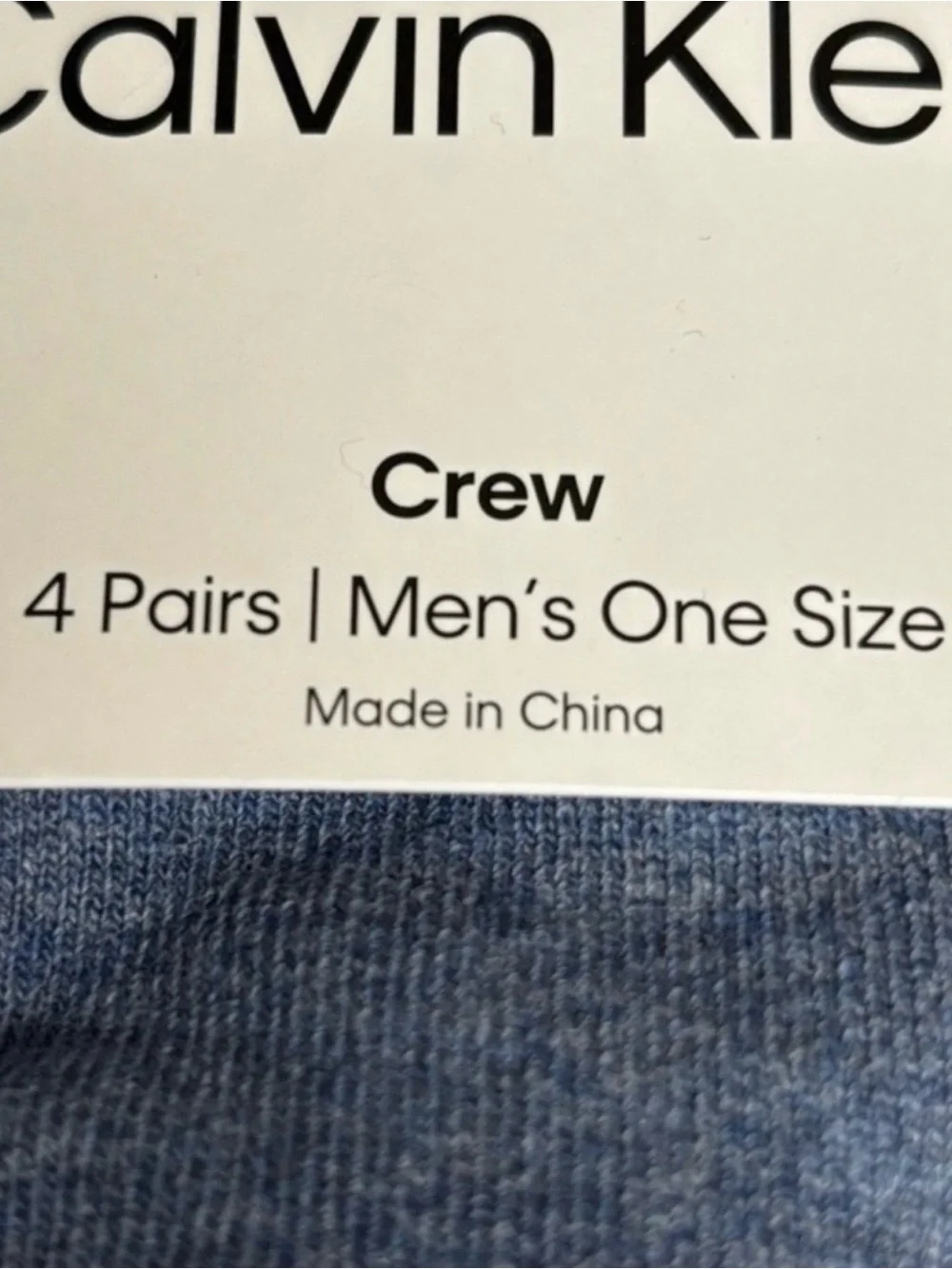 Calvin Klein experience comfort